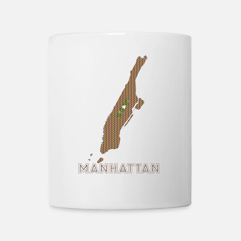 Fierté de Manhattan à New York - Mug blanc - blanc
