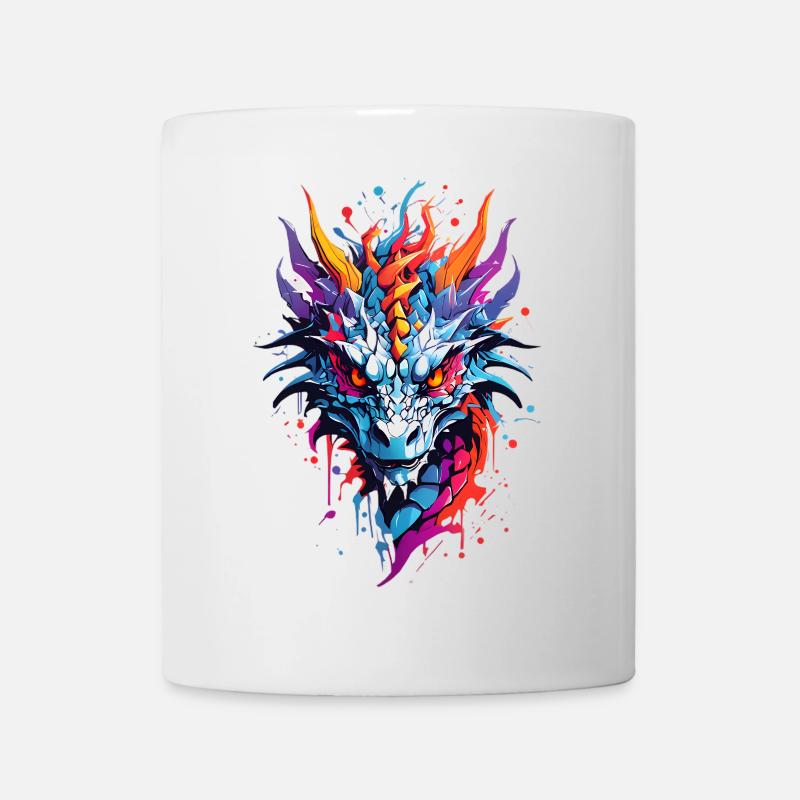 Cool Dragon - Mug - white