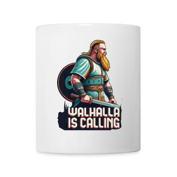 Valhalla is calling - Mug - white - Front