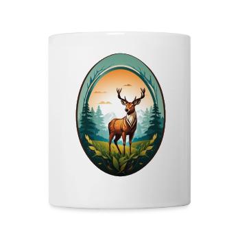 Reindeer - Mug - white - Front