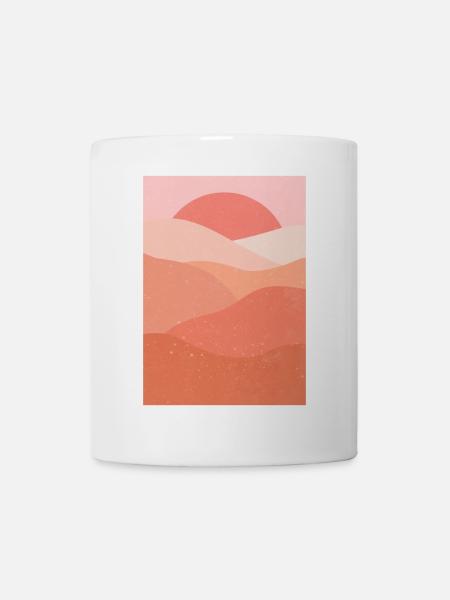 Mountain Aesthetic - Mug - white
