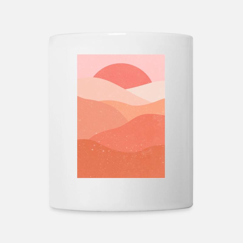 Mountain Aesthetic - Mug - white