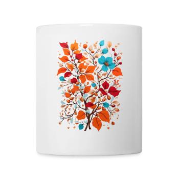 Flowers with nuts - Mug - white - Front