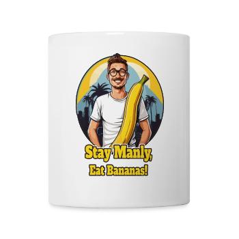 Men's Banana - Mug - white - Front