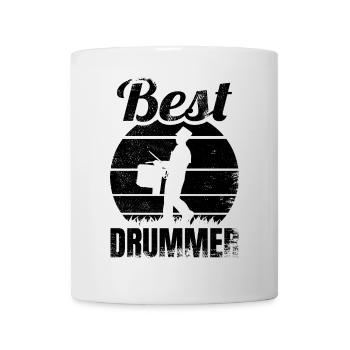 Funny Drummer - Mug - white - Front
