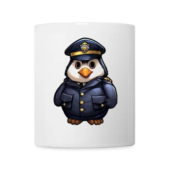 Penguin Policewoman - Mug - white - Front