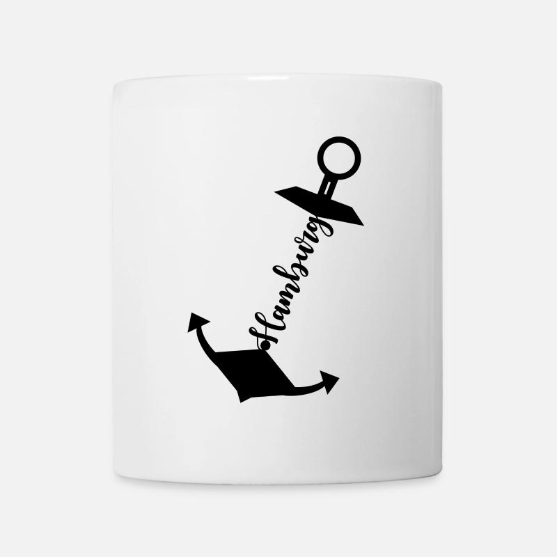 Anker Hamburg - Tasse - Weiß
