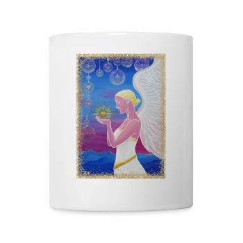 Angel of the Sacred Wintertime - Sonja Ariel - Mug - white - Front