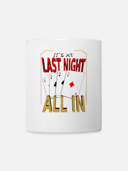 Last Night JGA - Tasse - Weiß
