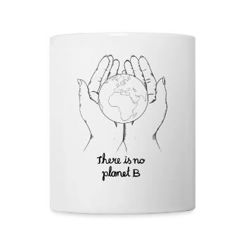 There is no planet b - Tasse - Weiß - Vorne