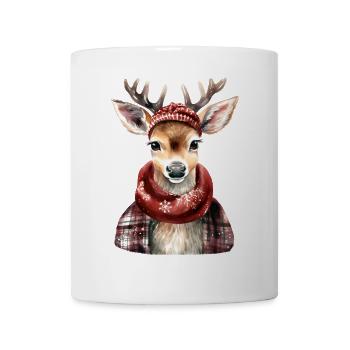 Ô cerf ! - Mug blanc - blanc - Devant