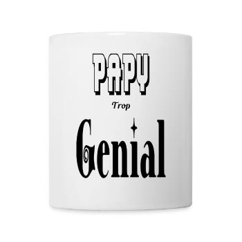 Papy Trop Génial Grand Père - Mug blanc - blanc - Devant