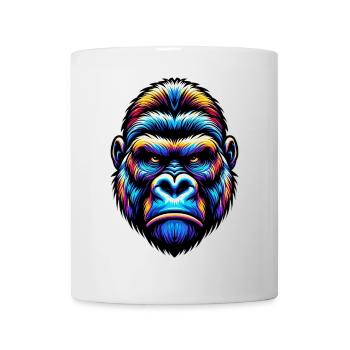 Gorille - Mug blanc - blanc - Devant