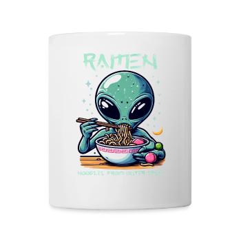 Extra-atmosphérique Ramen Alien Noodles - Mug blanc - blanc - Devant