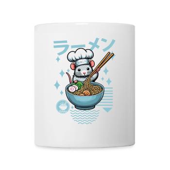 Ramen Mouse Japanese restaurant noodles - Mug - white - Front
