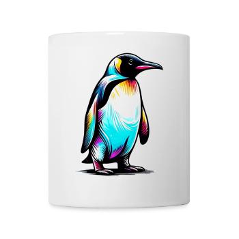 Pinguin - Tasse - Weiß - Vorne