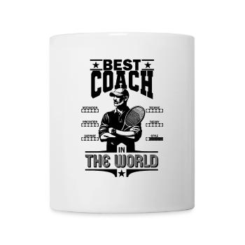 Best Tennis Coach of the World - Tasse - Weiß - Vorne
