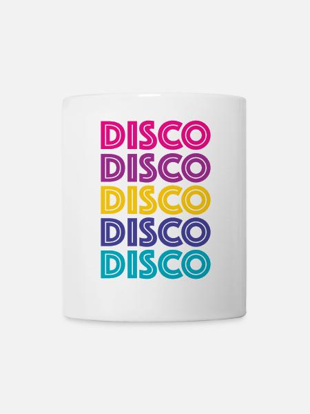 Disco Disco Disco - Tasse - Weiß