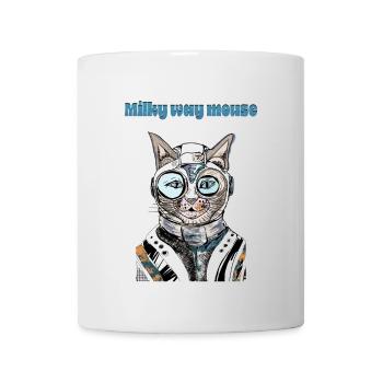 milky way mouse - Mug - white - Front