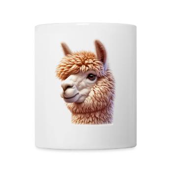 Alpaka - Tasse - Weiß - Vorne