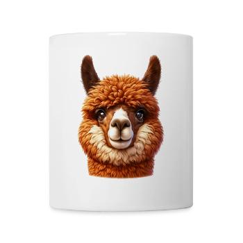 Alpaka - Tasse - Weiß - Vorne