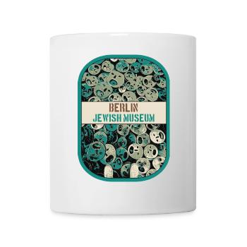 Captivating detail of the Jewish Museum, Berlin - Mug - white - Front