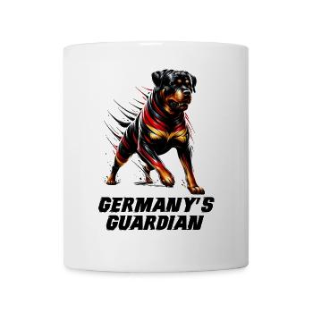 Rottweiler Hunde Deutschland Design - Tasse - Weiß - Vorne