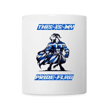 This is my pride flag Greece - Mug - white - Front