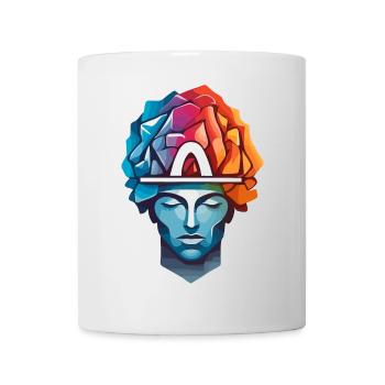 Men Thinking - Mug - white - Front