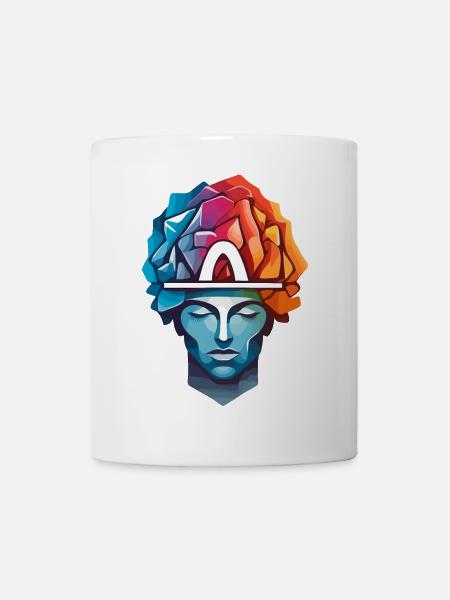 Männer Denken - Tasse - Weiß