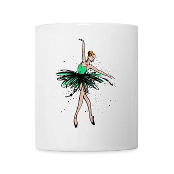 Graffiti Drawing Illustration Street Art Tattoo - Mug - white - Front