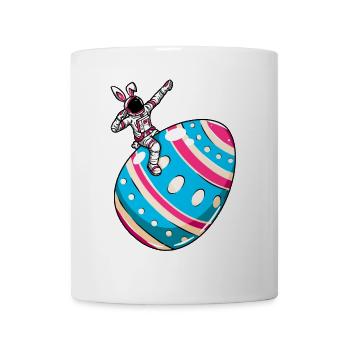 Astronaute - oeuf de pâques space - Mug blanc - blanc - Devant