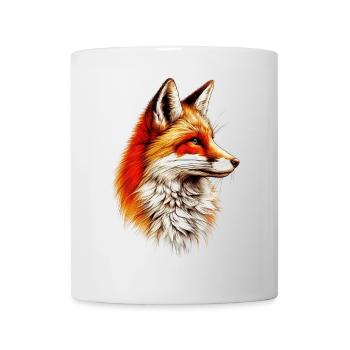 Renard - Mug blanc - blanc - Devant