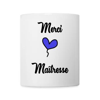 MERCI. THANKS. THANK YOU. ANNIVERSAIRE. NAISSANCE. - Mug blanc - blanc - Devant