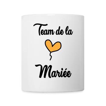 BRAUT-TEAM - Tasse - Weiß - Vorne