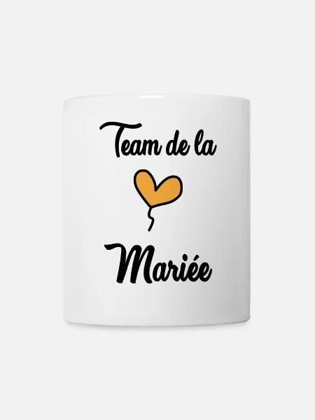 BRAUT-TEAM - Tasse - Weiß