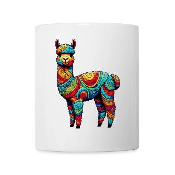 Alpaka - Tasse - Weiß - Vorne