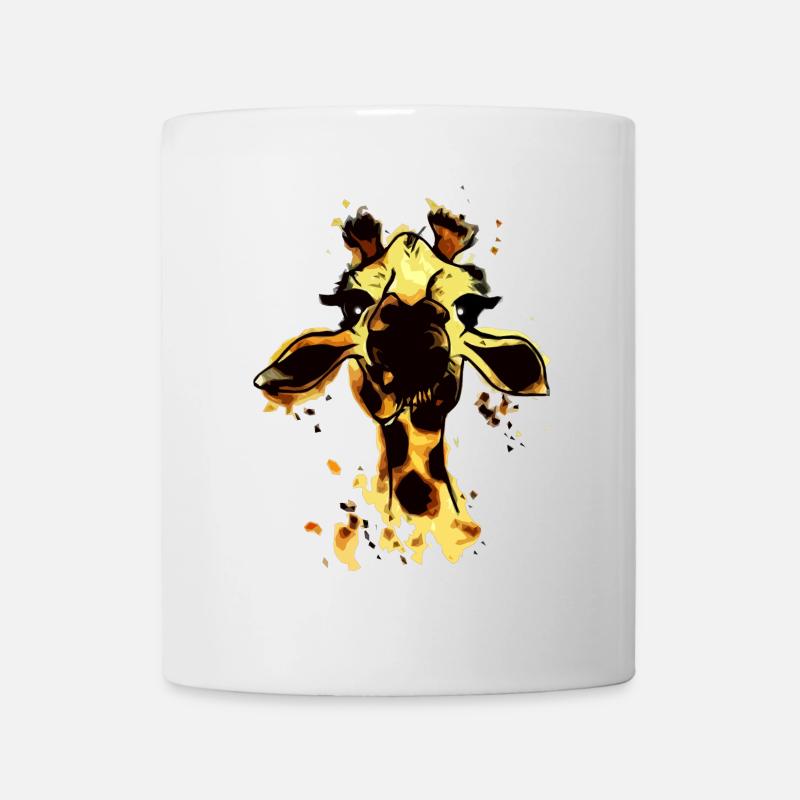Girafe - Mug blanc - blanc