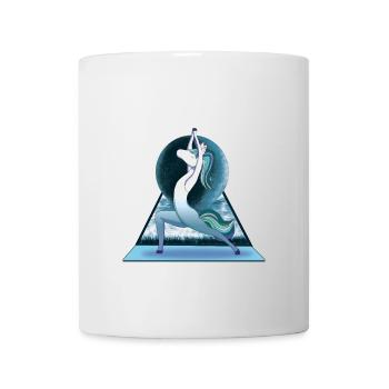 Meditating Unicorn – Balance & Tranquility - Mug - white - Front