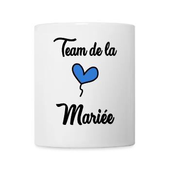TEAM MARIEE - Mug blanc - blanc - Devant