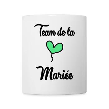 TEAM MARIEE - Mug blanc - blanc - Devant