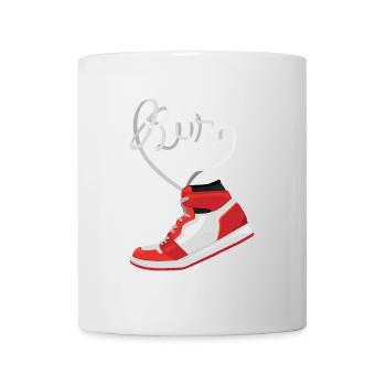 Courir - Mug blanc - blanc - Devant