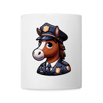 Patrouillenpony: Der Huf des Gesetzes - Tasse - Weiß - Vorne