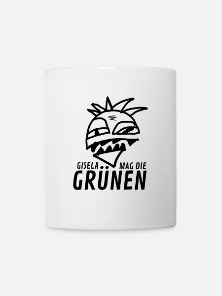 Politics Green State German - Mug - white