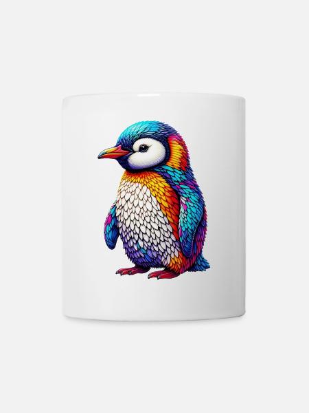 Pinguin - Tasse - Weiß