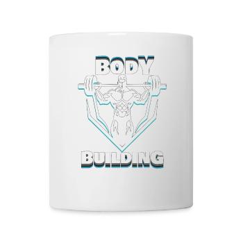 Bodybuilding light design - Tasse - Weiß - Vorne