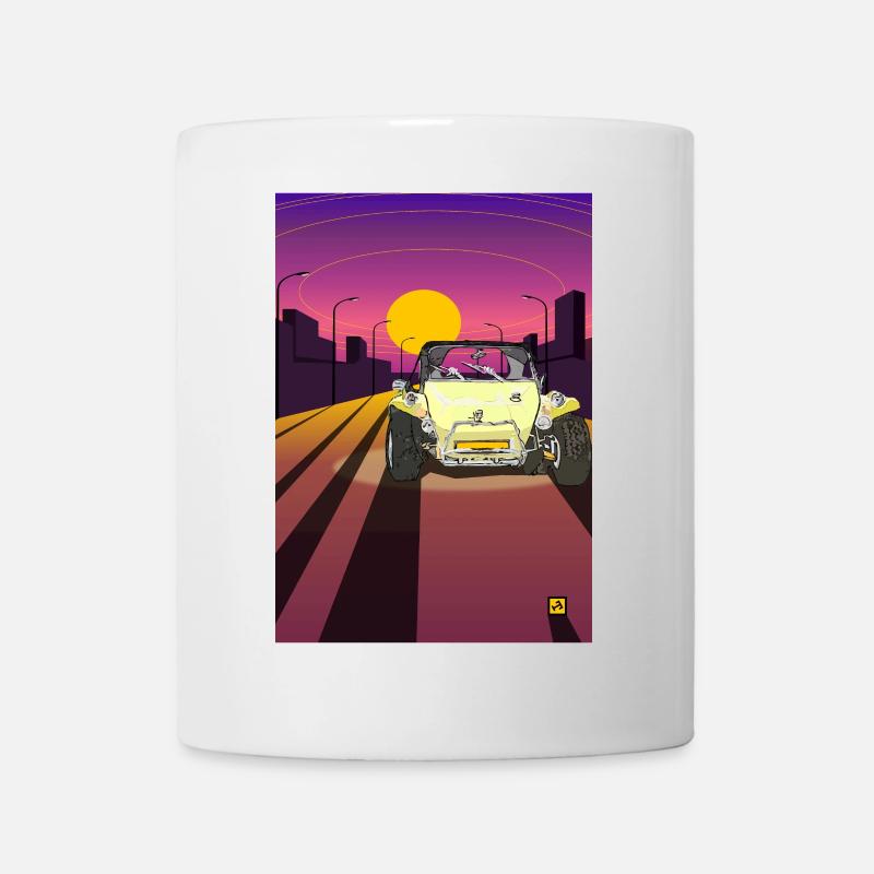 street buggy - Mug - white
