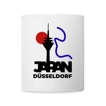 Le Japon se rend à Düsseldorf - Mug blanc - blanc - Devant