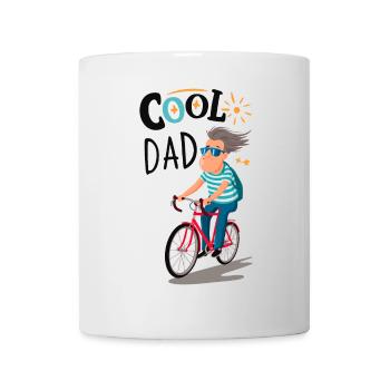 Cool Dad Radfahren - Tasse - Weiß - Vorne