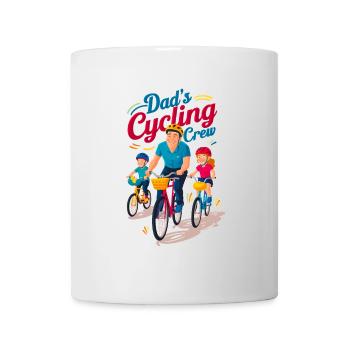 Dad's Cycling Crew Illustration - Mug - white - Front